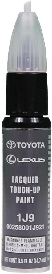 Toyota Genuine 00258-001J9-21 Celestial Silver Metallic Touch-Up Paint (.44 fl oz, 13 ml)