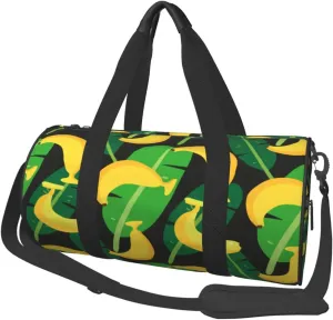 Travel Duffle Bag for Men Women, Banana 1 Duffle Bags for Sport Gym Overnight Luggage