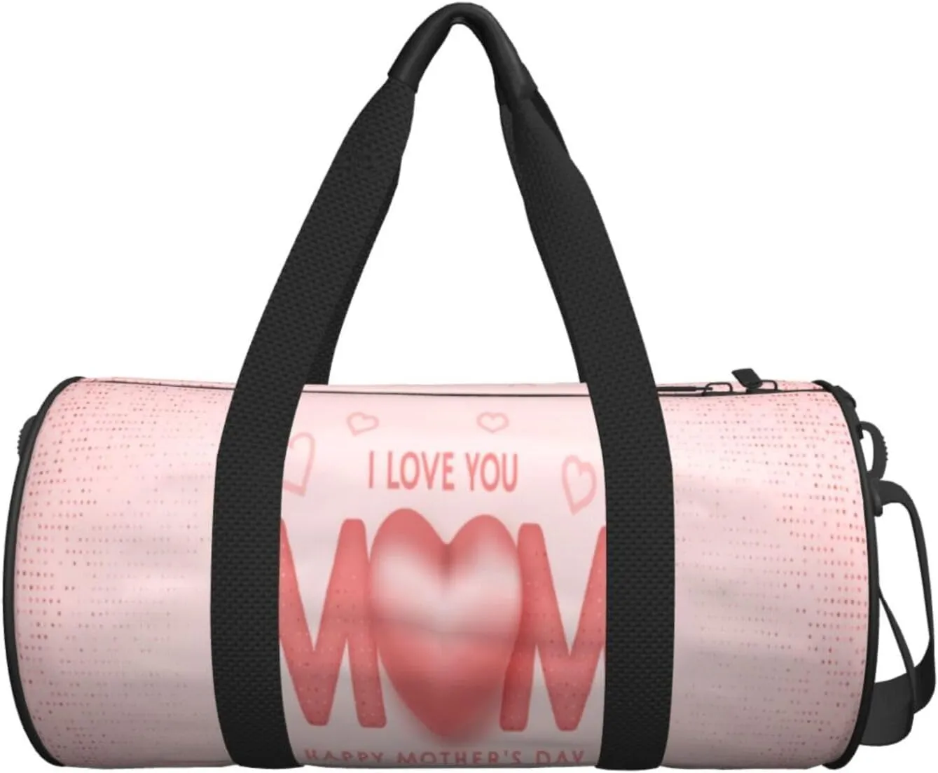 Travel Duffle Bag for Men Women, Mothers Day I Love You Mom Duffle Bags for Sport Gym Overnight Luggage