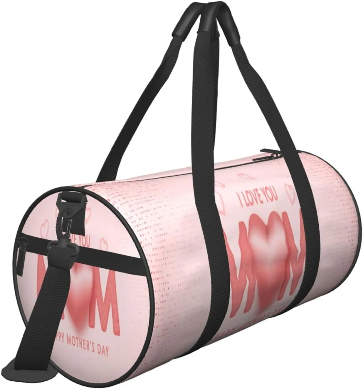 Travel Duffle Bag for Men Women, Mothers Day I Love You Mom Duffle Bags for Sport Gym Overnight Luggage
