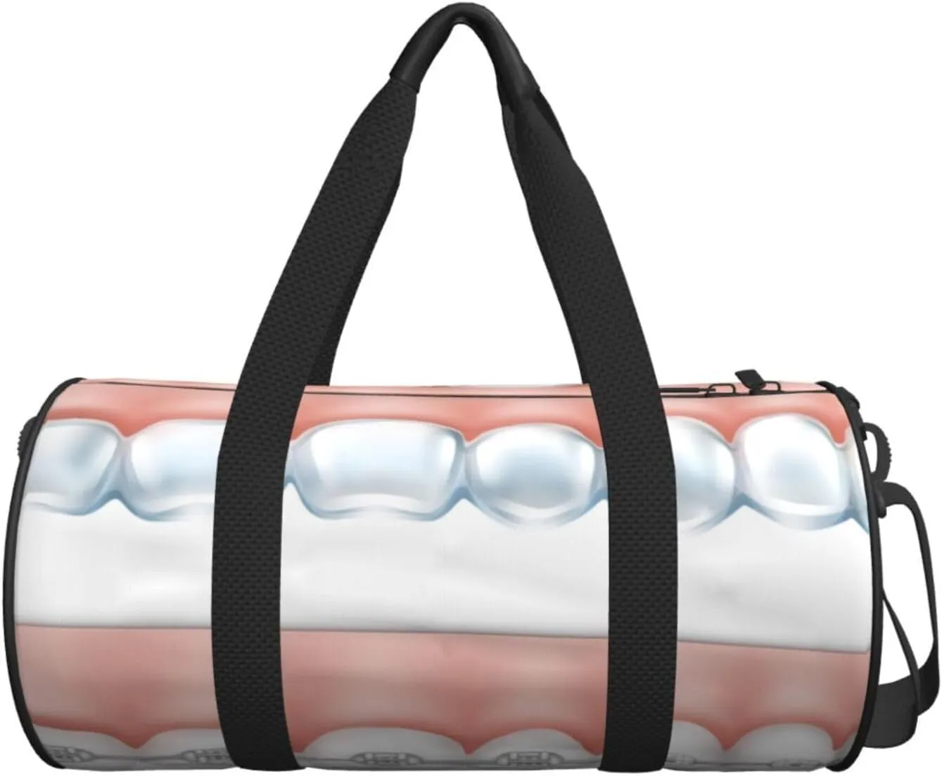 Travel Duffle Bag for Men Women, Tooth Metal Dentist Duffle Bags for Sport Gym Overnight Luggage