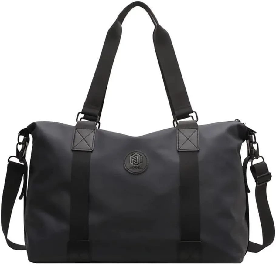 Travel Duffle Bags Large Gym Sports Crossbody Bag Foldable Overnight Weekender Carry-on Luggage Bag Personal Item Tote Bag (Blue)