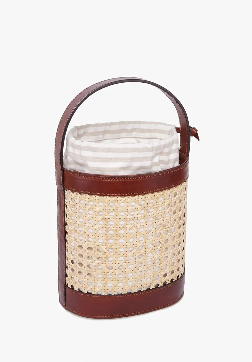 Tuco mini basket brown