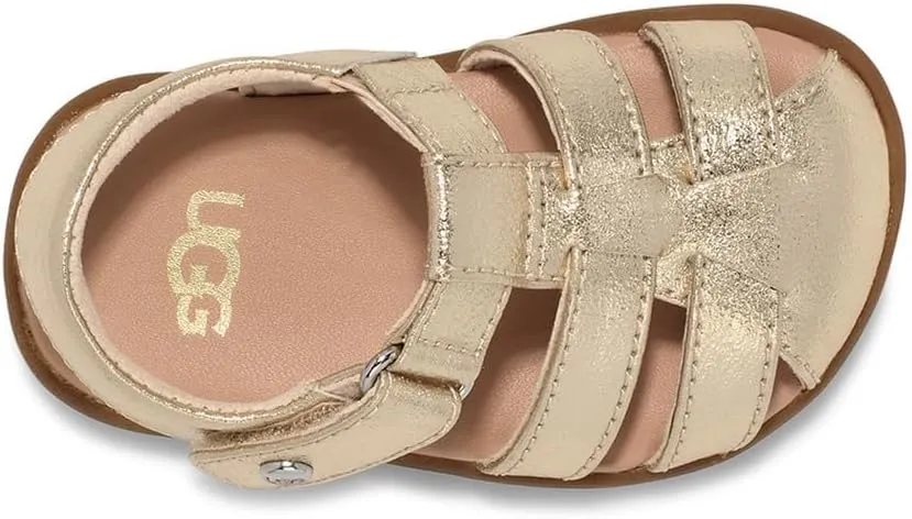 UGG Baby-Girl's Kolding Metallic Fisherman Sandal