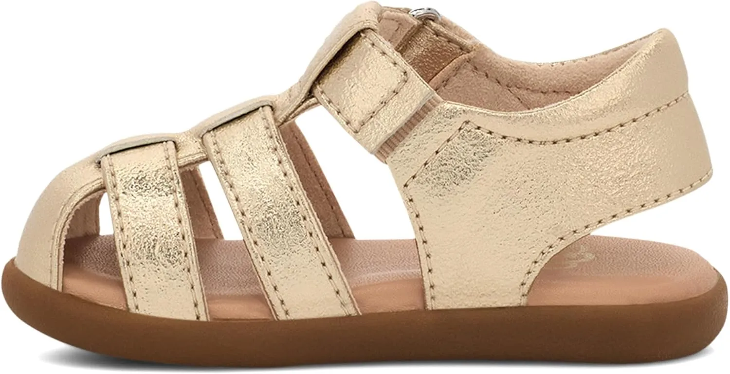 UGG Baby-Girl's Kolding Metallic Fisherman Sandal