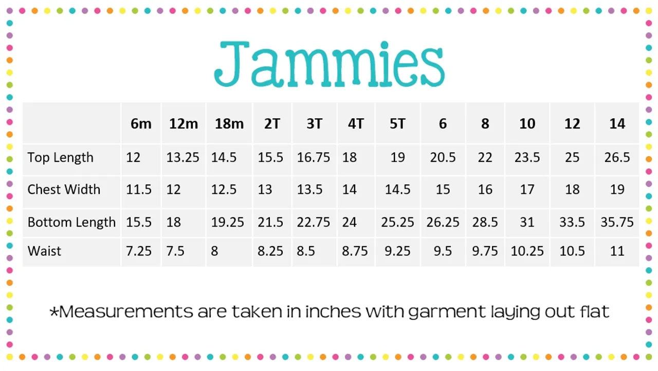 Unisex Christmas Jammies (Patterns)