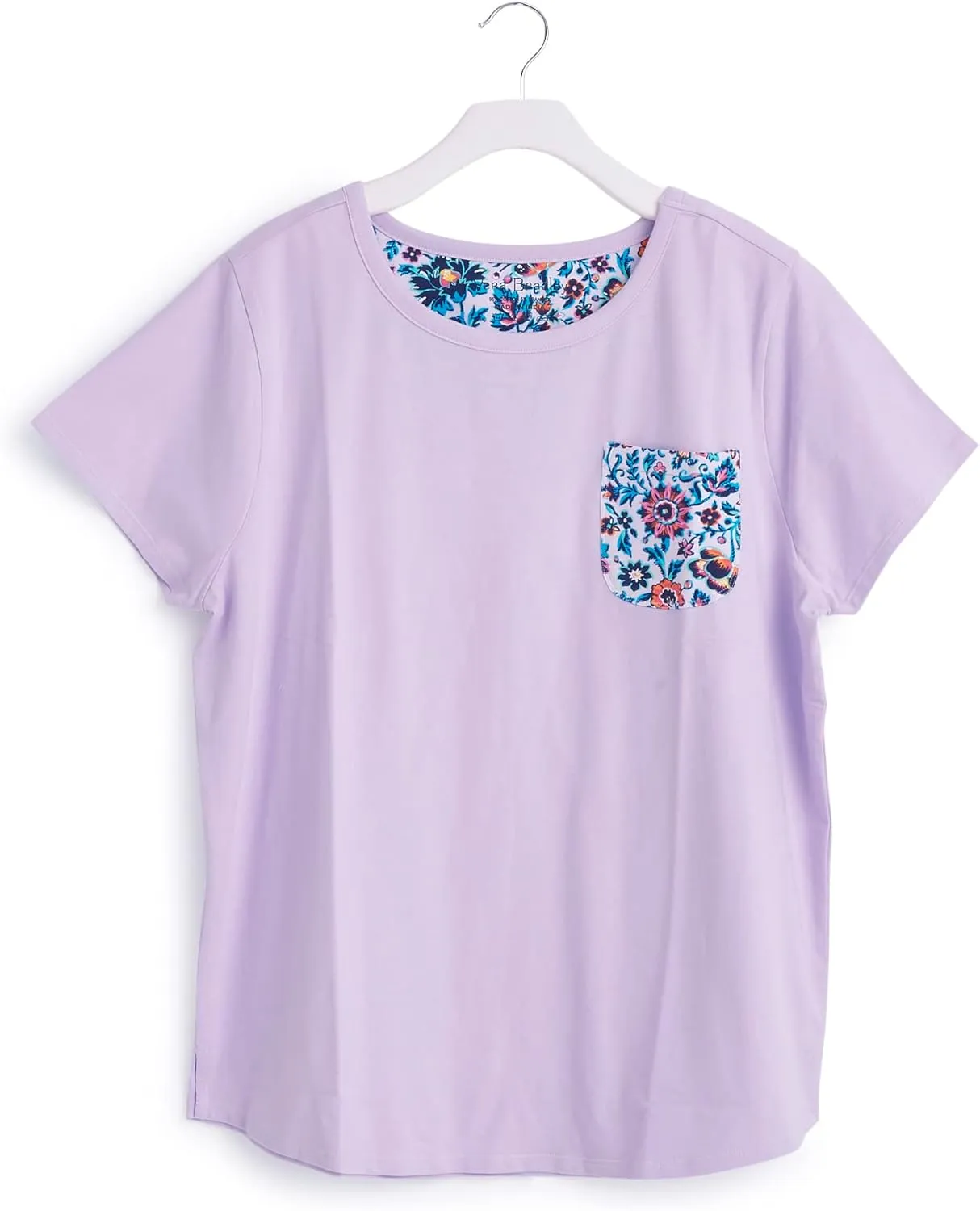 Vera Bradley Women's Cotton Short Sleeve Crewneck Pajama T-shirt (Extended Size Range)