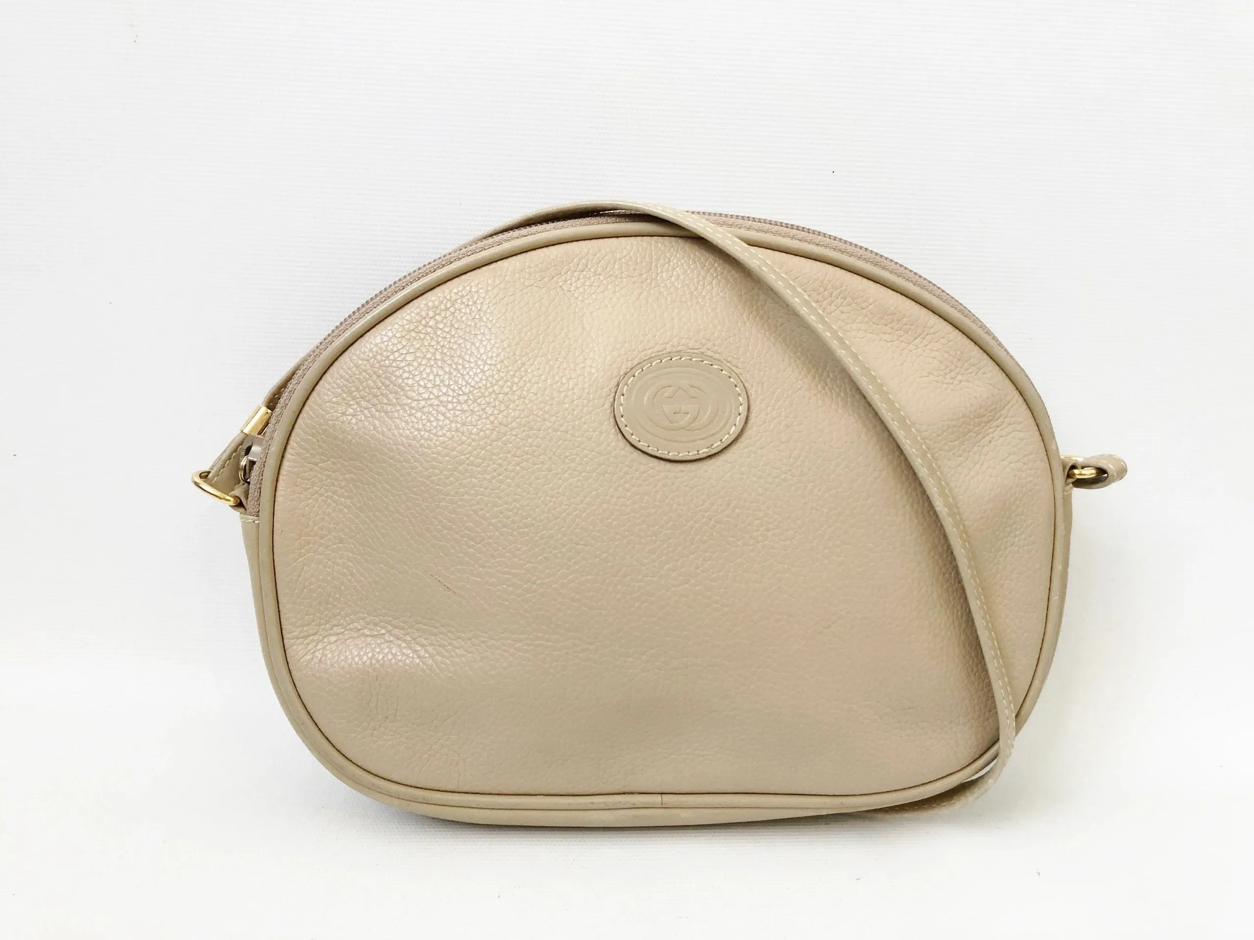 Vintage Gucci Leather Crossbody Bag