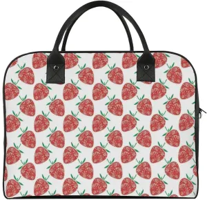 Vintage Skull Flower Art Travel Handbag with A Large Capacity Design That Can Be Reused