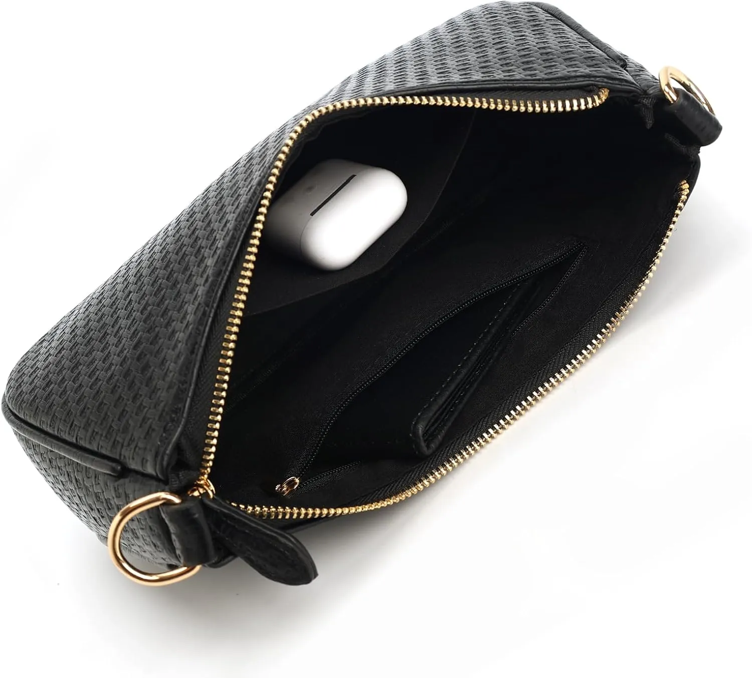 VODIU Clutch Tote Handbags with 2 Removable Straps and Zipper Closure Crossbody Bags Shoulder Purse Handbag for Women