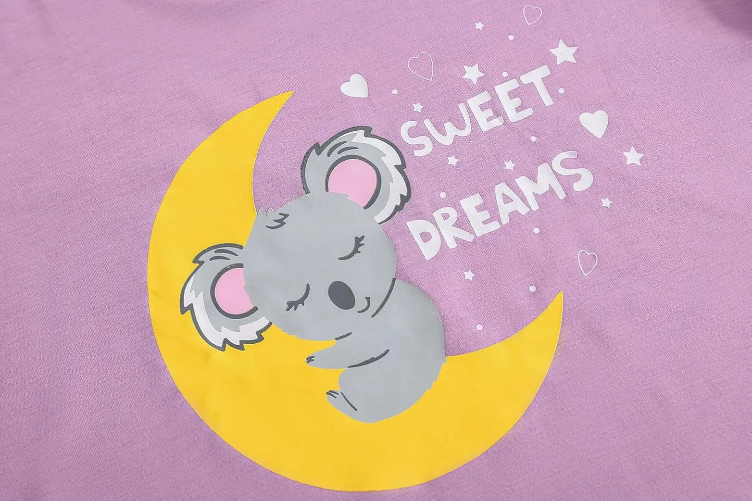 Vopmocld Big Girls' Short Sleeve & Shorts & Pants Pajama Sets 3PCS Cartoon Patterns Cute Lounge Sets for Teens 8-18 Years