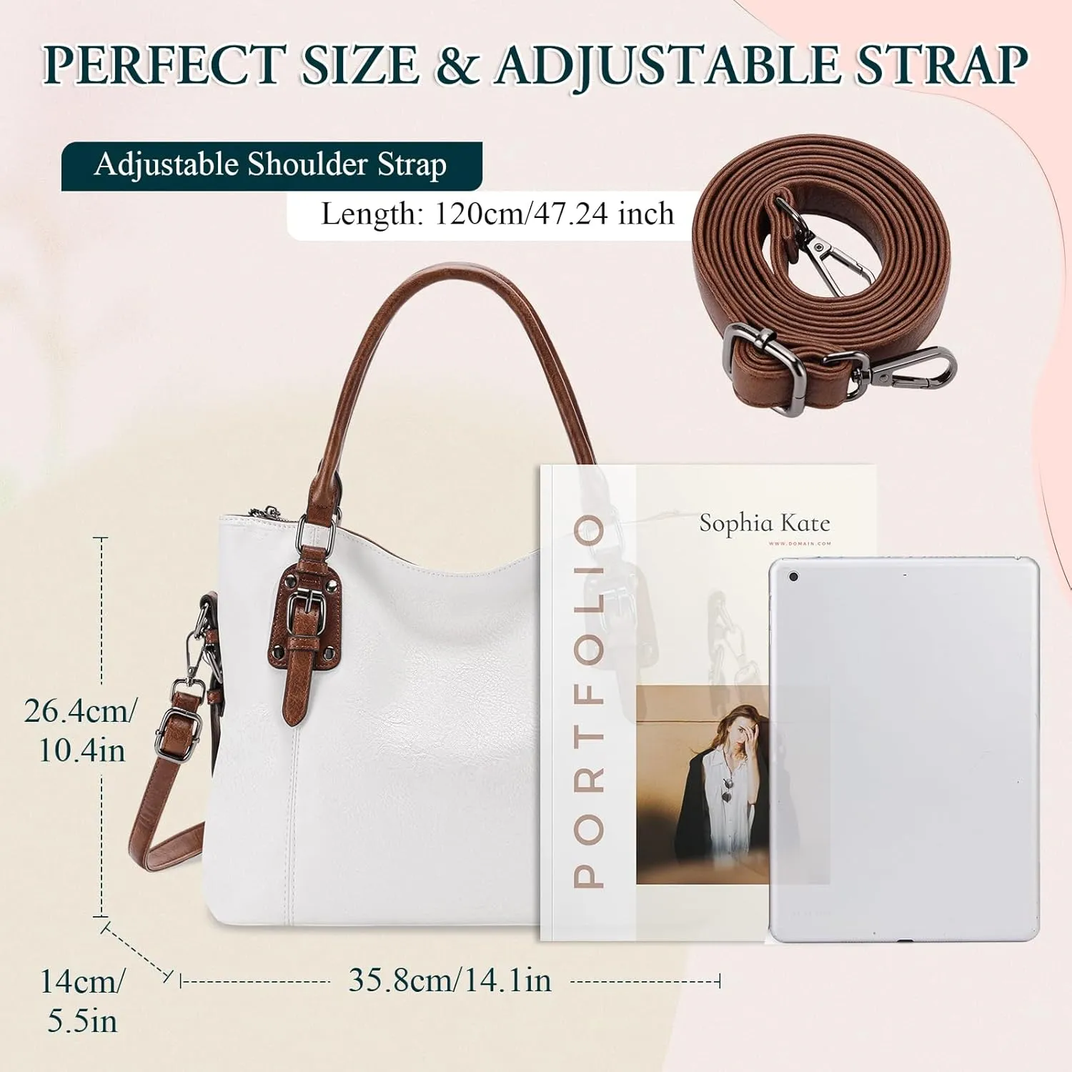 VX VONXURY Hobo Bag for Women, Tote Bag Shoulder Crossbody Bags Satchel Purses for Women
