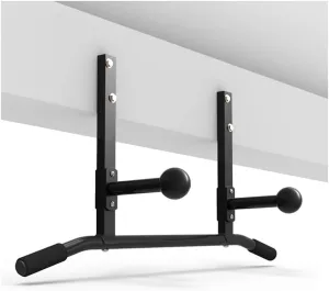 Wall-Mounted Pull-up Bar, Beam Mounted Upper Body Strength Exercise Bar, Horizontal Bar with Grip Ball, Safe Load 300kg (Color : Style 1)