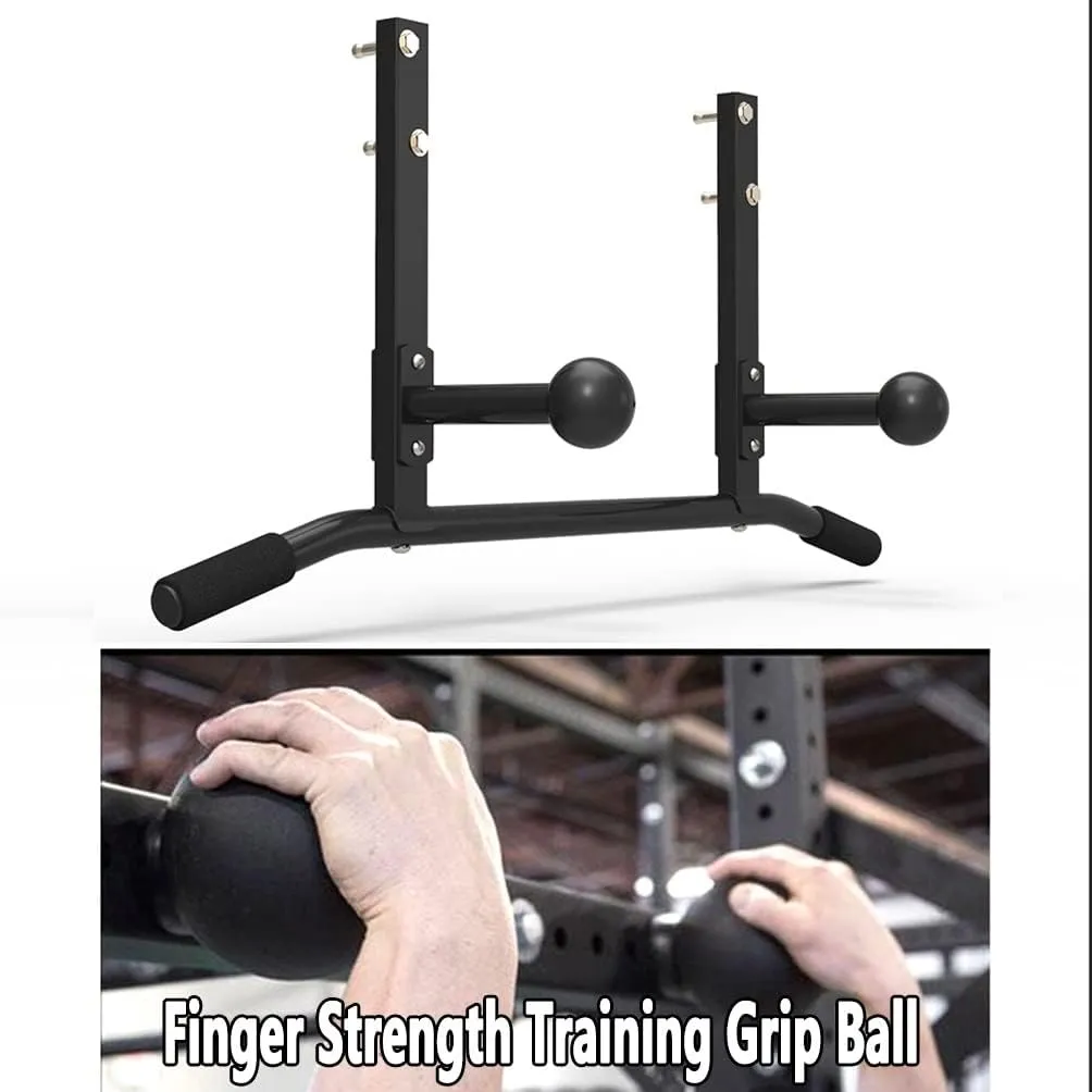 Wall-Mounted Pull-up Bar, Beam Mounted Upper Body Strength Exercise Bar, Horizontal Bar with Grip Ball, Safe Load 300kg (Color : Style 1)