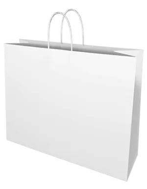 White Paper Bags -  Boutique