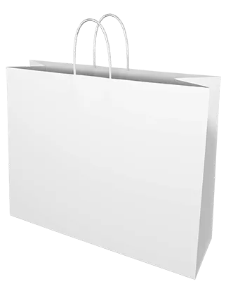 White Paper Bags -  Boutique