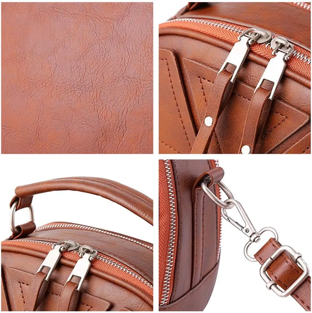 Women Small Purse PU Leather Shoulder Bags Vintage Satchel…