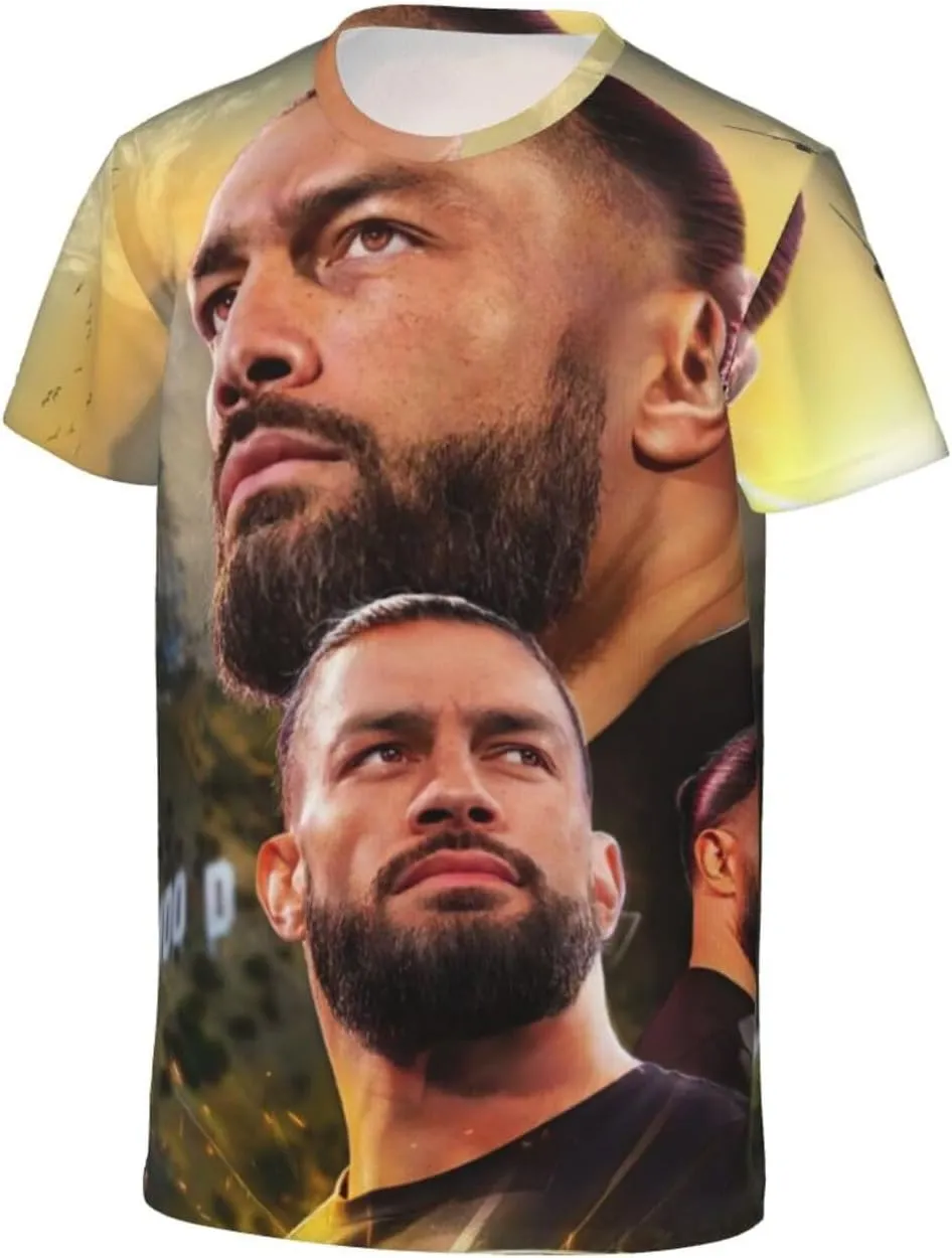 Youth T Shirt Short Sleeve Basic Tee Classic Summer Cotton Shirts for Running