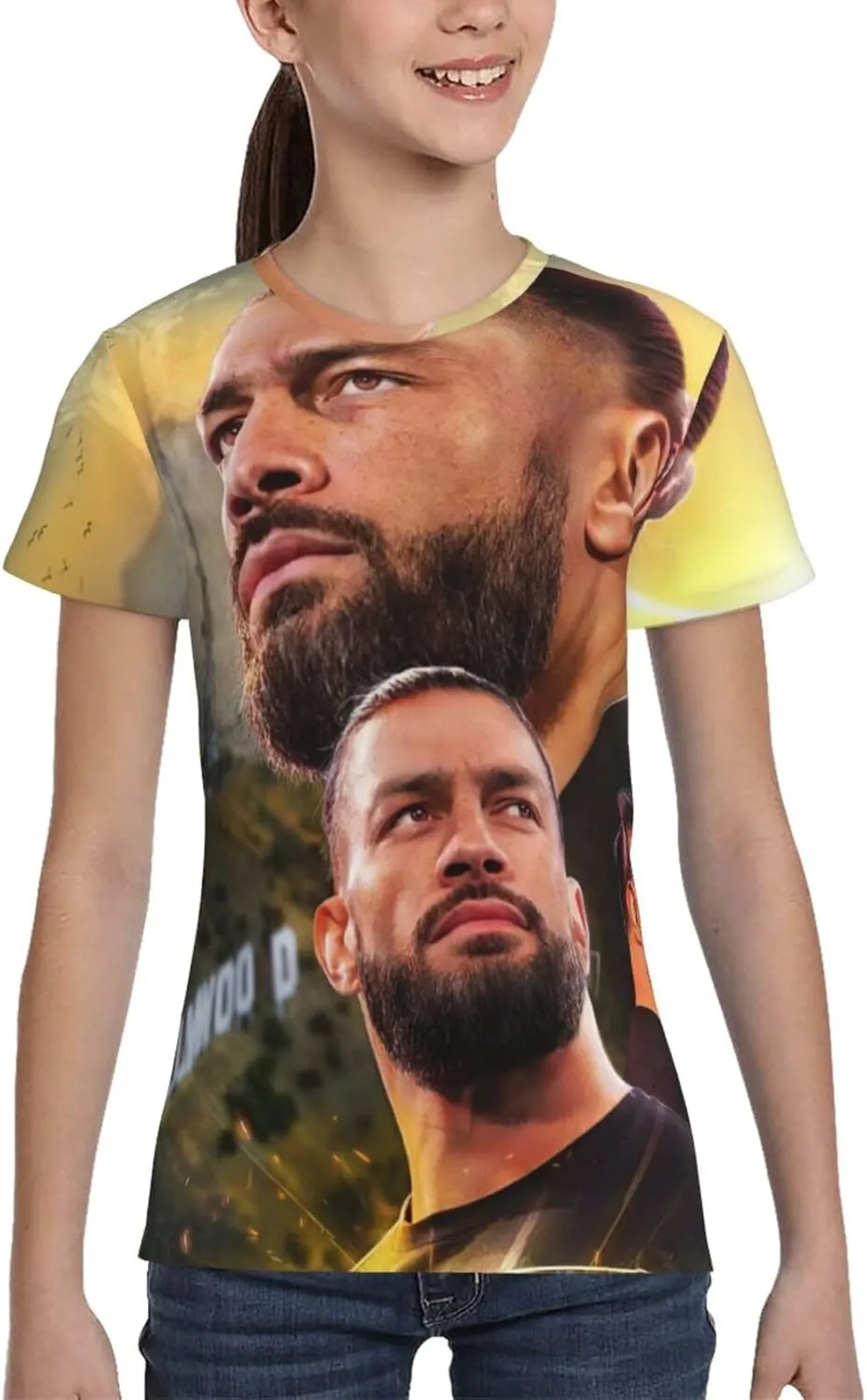 Youth T Shirt Short Sleeve Basic Tee Classic Summer Cotton Shirts for Running