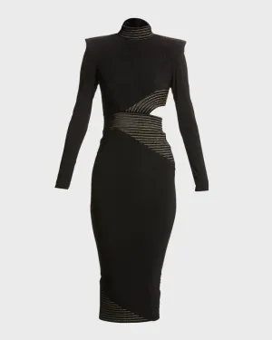 ZHIVAGO Black Cocktail Dress