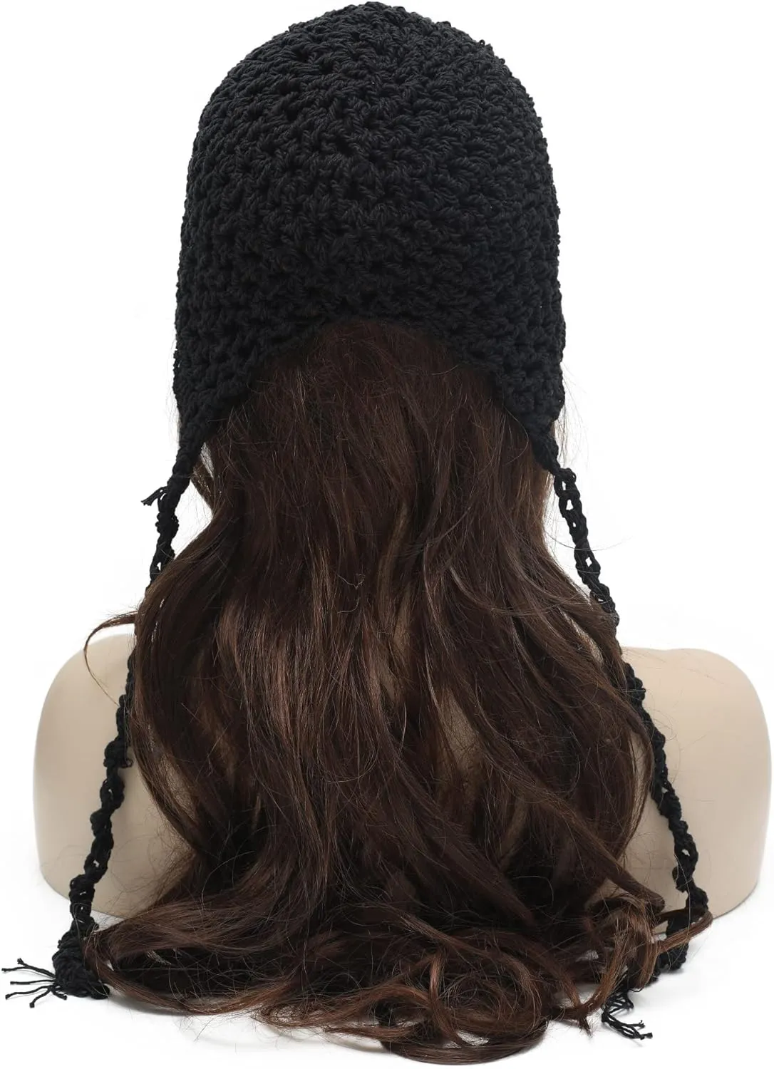 ZLYC Women Cotton Crochet Knit Beanie Hat Handmade Summer Floral Skull Cap