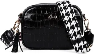 ZOCAI Camera Crossbody Shoulder Bags for Women Small Cluth Vegan Leather Handbag Purses with Adjustable Strap Lightweight